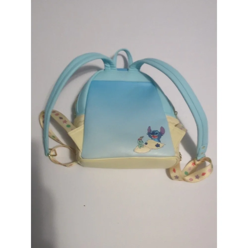 Disney Loungefly Summer Stitch Beach Sandcastle Mini Backpack Lilo & Stitch